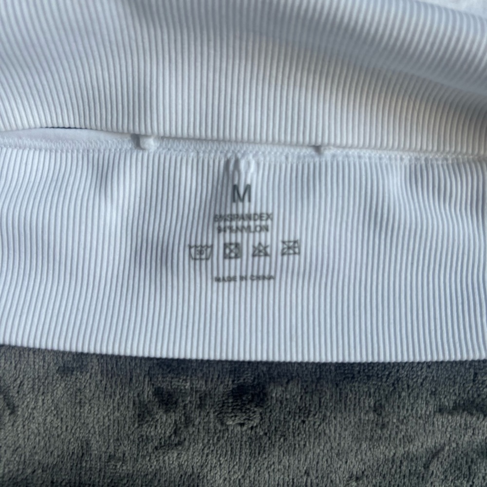 NVGTN White Sports Bra - Picture 5 of 5